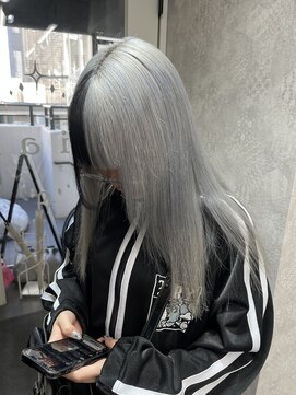 ティアム 渋谷店(Tiam shibuya) ハイライト/マッシュパーマ/ウルフ/アッシュブラック