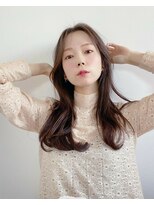 アン たまプラーザ(un) ローグラセミロング【たまプラーザ髪質改善オージュアサロン】