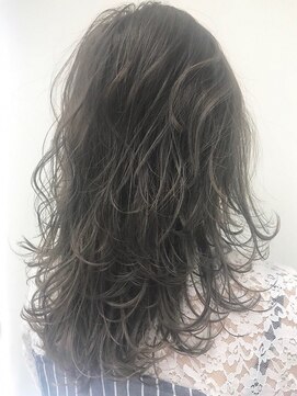 アオアクア バイ グルグル 小岩店(ao akua by GULGUL) ピンクベージュ 大人かわいいシースルーカラ【小岩】