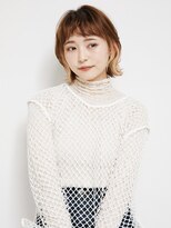 オンク 新宿(onk)&nbsp;黒髪/グレーベージュ/レイヤーロング/前髪パーマ[新宿駅]