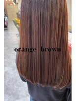 シャルムバイケンジ(Charm.by KENJE)&nbsp;【オレンジブラウン】似合わせカット/カラー/トリートメント