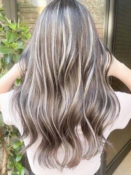 ヘアーサロン アモル(HAIR SALON Amor) ハイライトレイヤーカットエクステイルミナカラー縮毛矯正