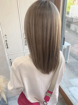 イルウィ(irwi) 【ブリーチカラー】ホワイトベージュ　シアーカラー