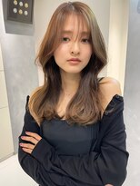 サンバレー(SUNVALLEY)&nbsp;韓国風くびれヘア　シースルーバング