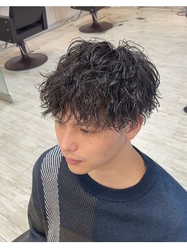 クレア(CREA) 20代30代40代大人メンズ小顔ヘルシースタイルくせ毛風パーマ