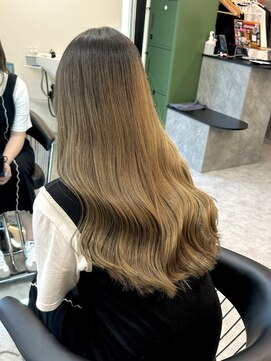 アラレ(ARARE) ルーツグラデーションオリーブベージュ