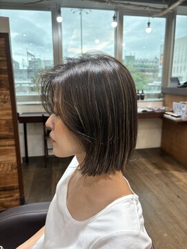 ミリ 奈良店(mm) ミルクティーベージュ/透明感カラー/韓国/髪質改善/奈良駅/奈良/