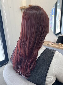 シアアルン 新小岩店(SHEER alun) ブリーチなし/レッドカラー/SHEERalun新小岩店