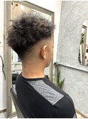 ハイトーン×ツイストパーマ