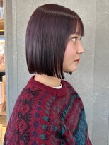 ロンド ボーイ 表参道(Lond BOY)&nbsp;似合わせカット×縮毛矯正韓国ボブ顔周り[表参道]