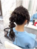 ガーリースタイル/心斎橋/ヘアメ/セットサロン