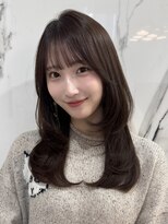 ナカイ(NAKAI)&nbsp;顔周りワンカールレイヤーカット/イメチェンヘアスタイル/韓国