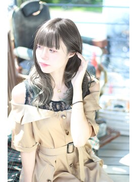 ミュウ(mieux) アッシュ×オリーブ×グラデーション