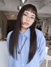 カット＋セクションストレート ￥8510