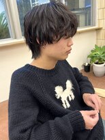 パークレーン アイス イヴェン(park lane ICI yeven)&nbsp;メンズカットシースルーマッシュ学割髪質改善ダウンパーマYUKI