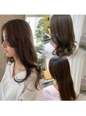 透明感オリーブベージュ