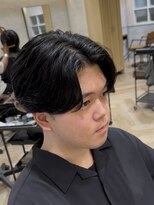 曲がる縮毛矯正専門店 バイ レイズ 名駅(曲がる縮毛矯正専門店 by RAYS)&nbsp;ニュアンスパーマ刈り上げセンターパートフェザーショート　h