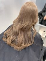 ペレ 梅田(PELE)&nbsp;くびれヘア/アプリコットオレンジ/夏のヘアアレンジ/梅田