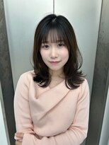 ビューナゴヤ 名駅(VIEW NAGOYA)&nbsp;レイヤーカット/くびれヘア/外ハネレイヤー/前髪カット