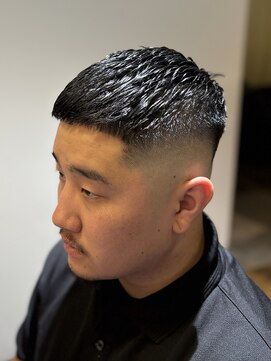 エクファフォーメン(EX-FA FOR MEN) MEN’S HAIR/ブルーブラック/フェザーパーマ/瀬田