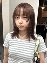 ヘアー アイス ルーチェ(HAIR ICI LUCE) ブリーチなし/ブリーチなしダブルカラー/ピンクブラウン/太田