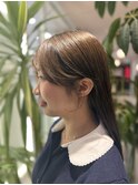顔周りカット/小顔ヘア/ミディアム/ボブ/ショート/お団子ヘア