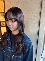 エプリ(epris) 韓国風顔周り巻き髪スタイル