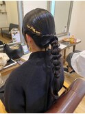 タイトめポニーテール