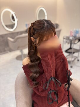ヘア サロン クラン ソア 心斎橋店(hair salon clan soar) 編み上げハーフツイン