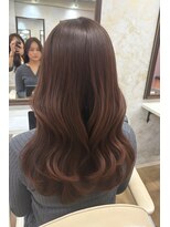 フィガロ ウメダ(FIGARO UMEDA)&nbsp;デザインカラー暗めカラーブラウン　　　11.12