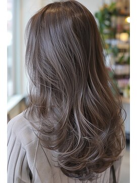 ペグ(Peg) 透明感レイヤー＋うる艶カラー/髪質改善/仙台駅前/全席個室