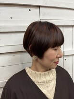 テン(TEN)&nbsp;丸みとツヤ感ショートボブ