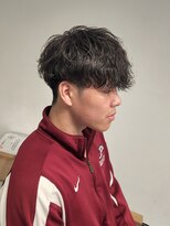 ニアウ 伊勢崎連取店(Niau)&nbsp;MEN’S HAIR/サーフカール/刈り上げセンターパート/ツイスト