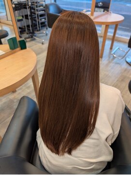 リアン 宮前店(Rian) 髪質改善縮毛矯正ロングナチュラルブラウン