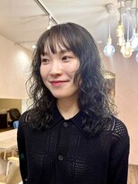 リベルタ 下北沢(liberta)&nbsp;透明感グレージュとゆるめパーマ