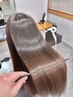 【最高級ケア】カット+極上プレミアム髪質改善カラー ＃髪にドラマを。