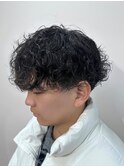 フェザーパーマ/サーフカール/波巻きツイストスパイラル