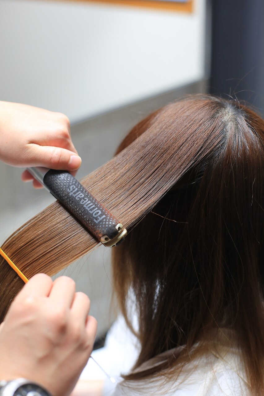 極上♪選べるトリートメント＋縮毛矯正＋カット￥19600→￥17200