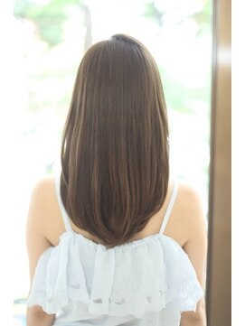 美容室 パルス 静岡鷹匠店(PALS) 自然なストレートで揺れるモテ髪