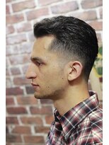 フランクスバーバー アンド ビアークラブ(FRANK'S BARBER and BEER CLUB)&nbsp;ワイルドツーブロックネープレスサイドパートショート