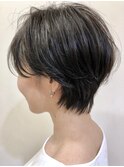 【Lipu】30、40代にオススメ!大人かわいいハンサムショート