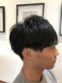 オーブ ヘアー ロッコ 松江店(AUBE HAIR rocco) 軽めのツーブロックでサイドとバックをすっきりと。