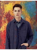 アンドインク(&inc)&nbsp;30代/40代ビジネスショートメンズ麻布十番刈上げセンターパート