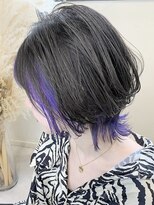 トルネード(TORNADO)&nbsp;鬼滅の刃カラー胡蝶しのぶ風ポイントカラーインナーカラー