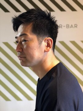 バーバーバー アカバネ(BARBER-BAR AKABANE) 大人の刈り上げスタイル【BARBER-BAR】