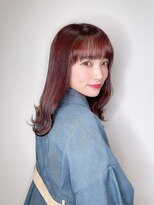 ブローチェアヴェダ 艶髪暖色系カラー【髪質改善/郡山/郡山美容室/aveda/アヴェダ】