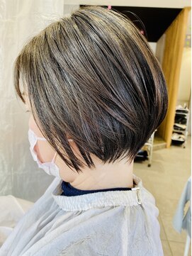 リベア トウキョウ 東大島店(Rever Tokyo) ショートボブ/つやショート/シルキーベージュ[東大島/東大島駅]