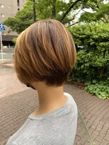 ヘアースパ ノッシュ 博多千代店(Hair Spa Nosh) ショートヘアショートカットショートボブマッシュショート前髪