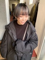 フィン(fin,)&nbsp;fin,/外ハネボブ/セクションカラー/グラデーションカラー