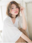 mod's姪浜/フレンチガーリーバリアージュ栗色逆グラデーションg